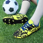 Factory Wholesale Tpu Soccer Shoe Football Boots Kids Boy Girl Sneakers Cleats Training Outdoor Football Shoes - Image 4